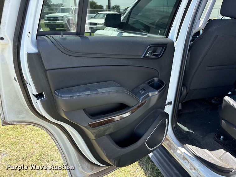 image for item EU5642 2017 Chevrolet Tahoe Police SUV