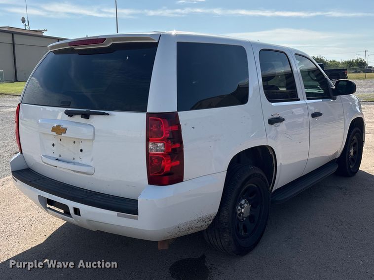 image for item EU5644 2014 Chevrolet Tahoe Police SUV