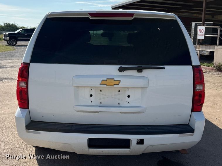 image for item EU5644 2014 Chevrolet Tahoe Police SUV