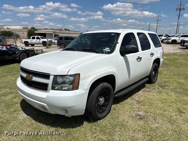 image for item EU5646 2014 Chevrolet Tahoe Police SUV