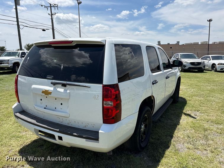 image for item EU5646 2014 Chevrolet Tahoe Police SUV