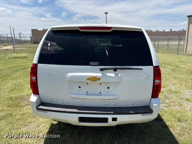 image for item EU5646 2014 Chevrolet Tahoe Police SUV