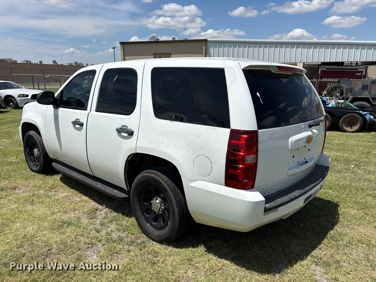 image for item EU5646 2014 Chevrolet Tahoe Police SUV
