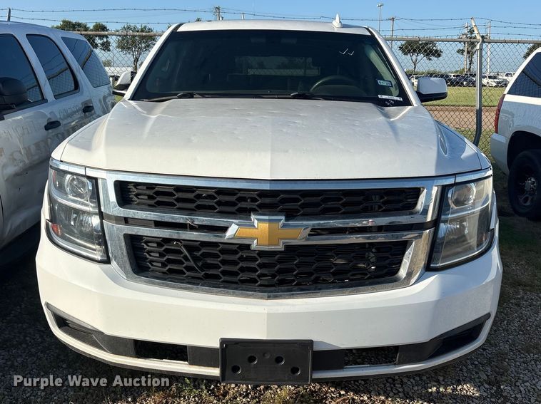 image for item EU5648 2016 Chevrolet Tahoe Police SUV