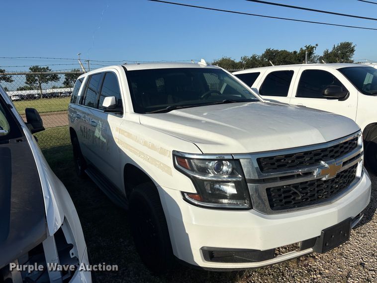 image for item EU5648 2016 Chevrolet Tahoe Police SUV
