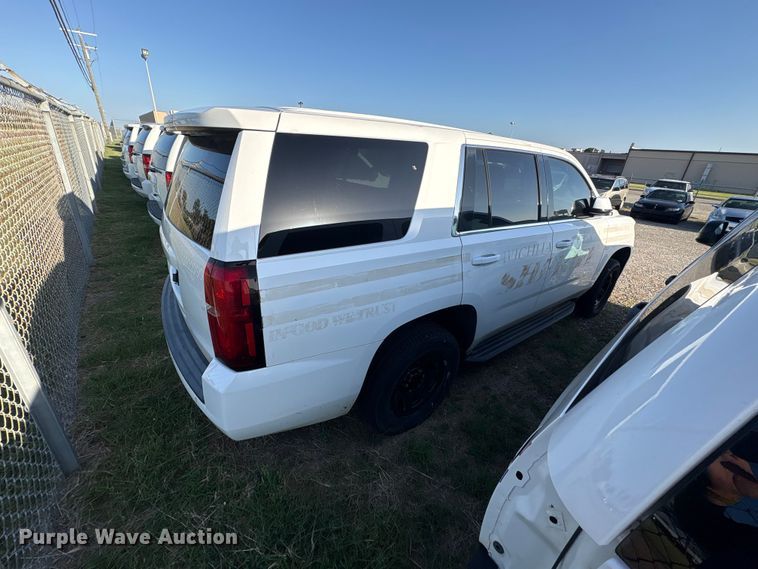 image for item EU5648 2016 Chevrolet Tahoe Police SUV