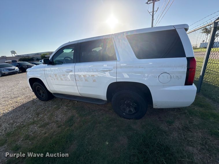 image for item EU5648 2016 Chevrolet Tahoe Police SUV