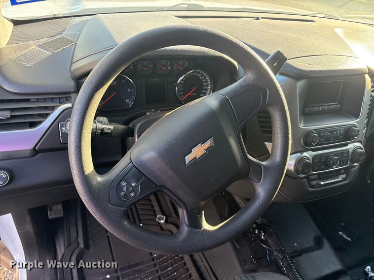 image for item EU5648 2016 Chevrolet Tahoe Police SUV