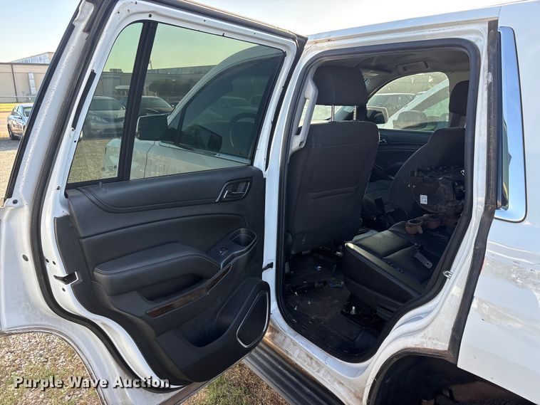 image for item EU5648 2016 Chevrolet Tahoe Police SUV