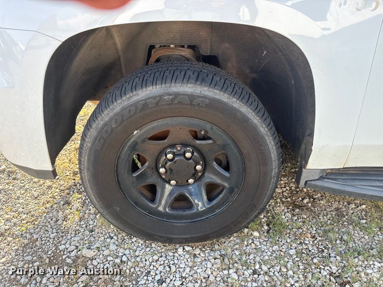 image for item EU5648 2016 Chevrolet Tahoe Police SUV