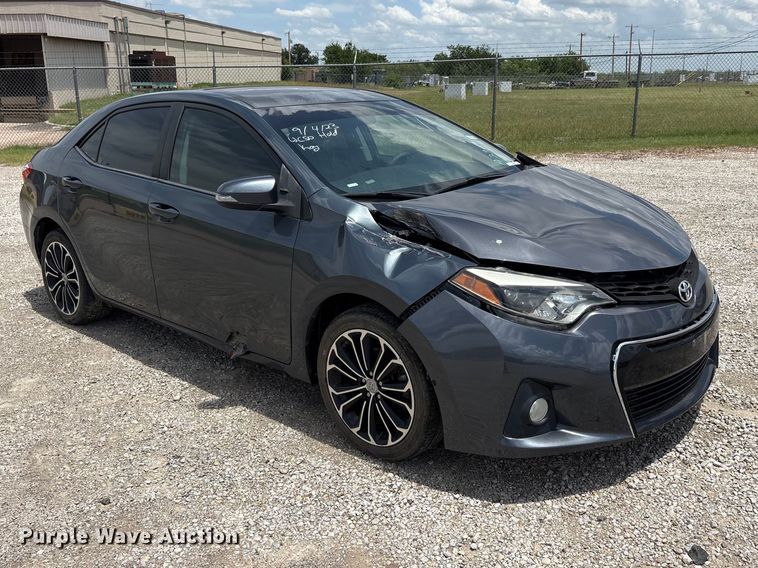 image for item EU5658 2015 Toyota Corolla 