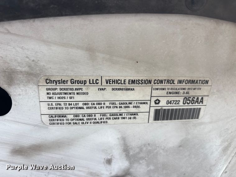 image for item EU5659 2013 Dodge Durango SUV