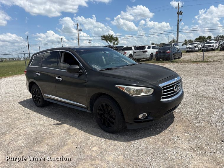 image for item EU5660 2013 Infiniti JX35 SUV