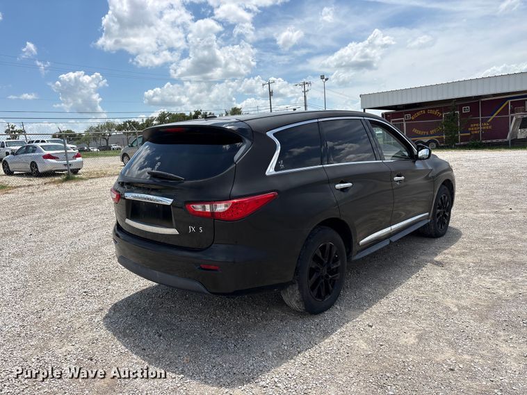 image for item EU5660 2013 Infiniti JX35 SUV