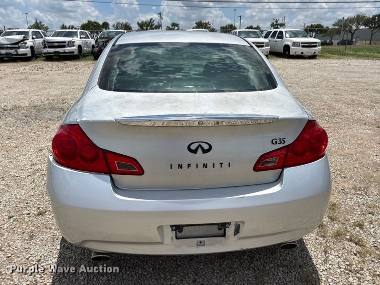 image for item EU5661 2007 Infiniti G35 