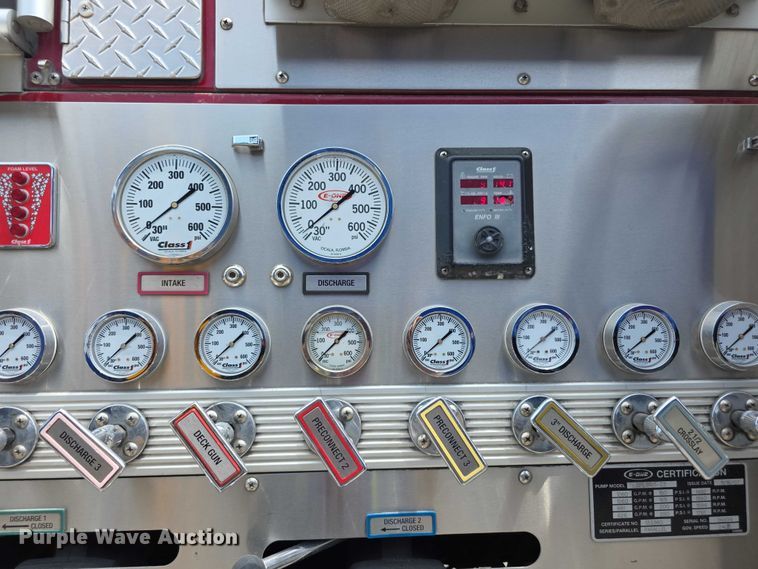 image for item EV2182 2007 E-One Typhoon pumper fire truck