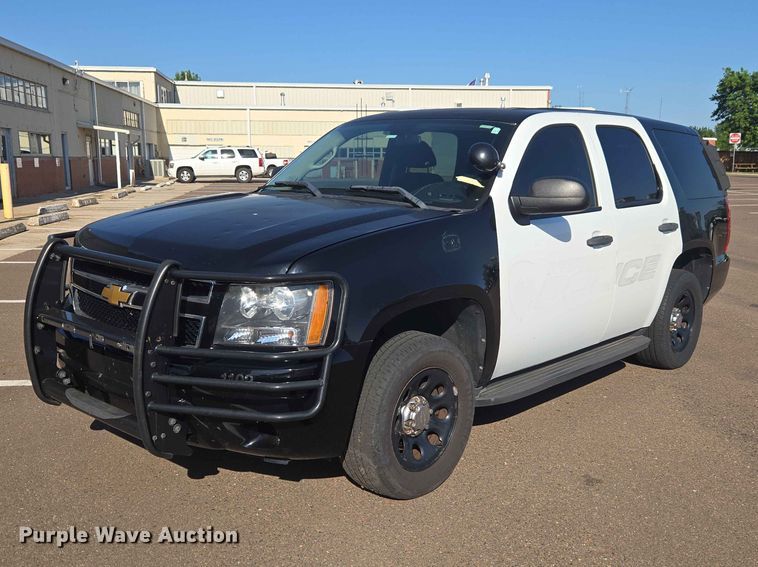image for item EW0258 2012 Chevrolet Tahoe Police SUV