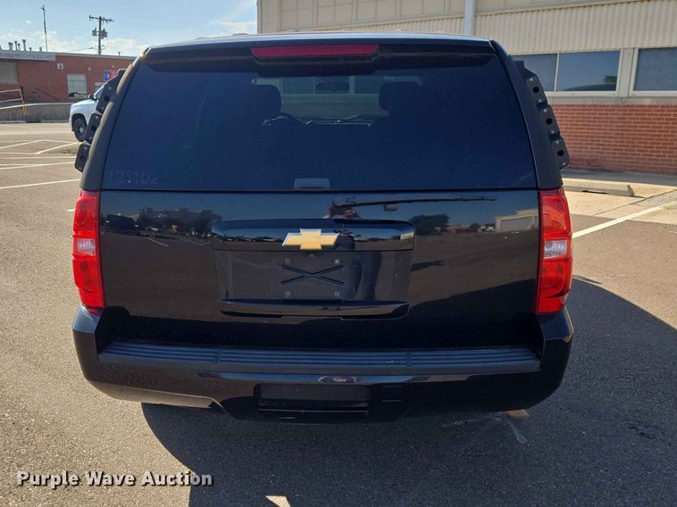 image for item EW0258 2012 Chevrolet Tahoe Police SUV