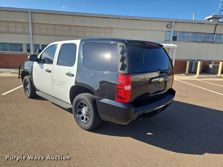image for item EW0258 2012 Chevrolet Tahoe Police SUV