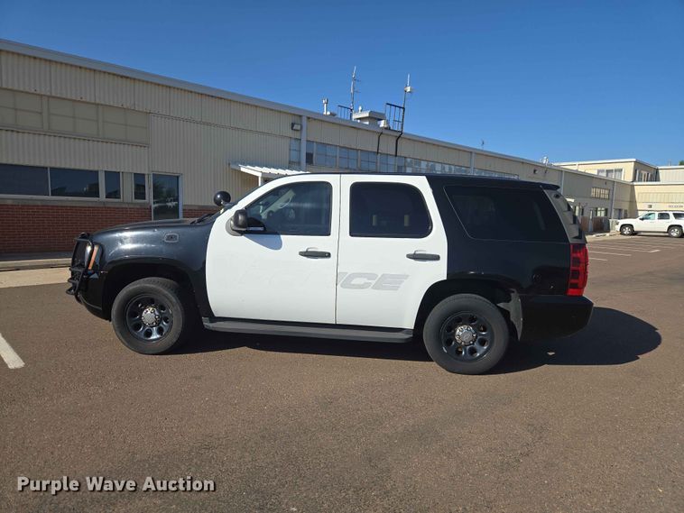 image for item EW0258 2012 Chevrolet Tahoe Police SUV