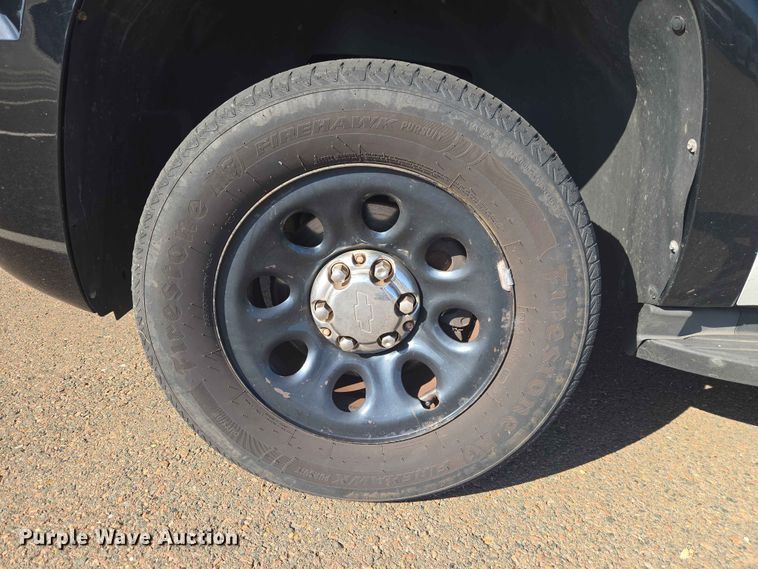 image for item EW0258 2012 Chevrolet Tahoe Police SUV
