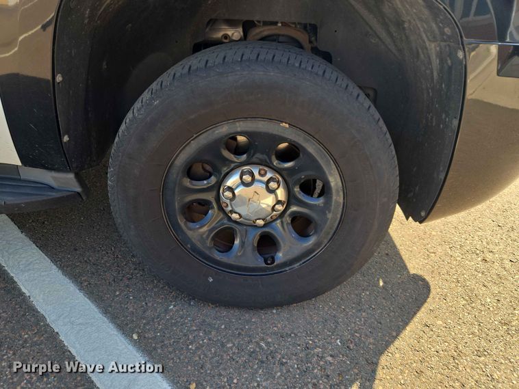image for item EW0258 2012 Chevrolet Tahoe Police SUV
