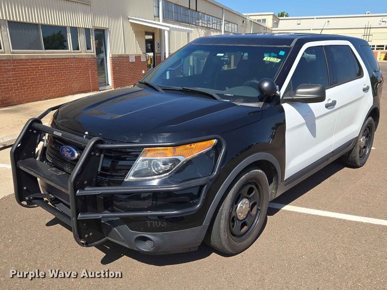 image for item EW0260 2014 Ford Explorer Police Interceptor SUV
