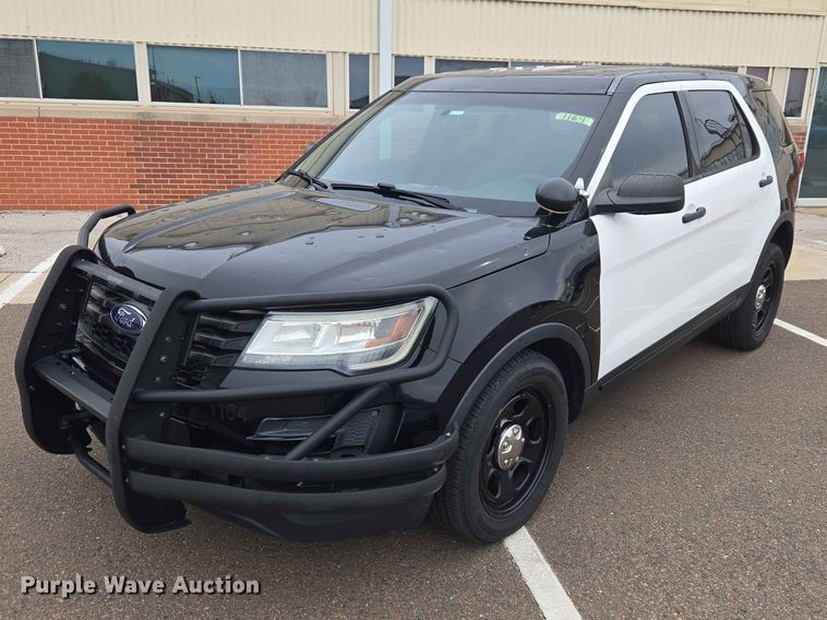 image for item EW0261 2017 Ford Explorer Police Interceptor SUV