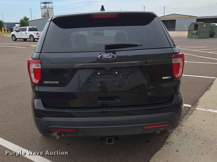 image for item EW0261 2017 Ford Explorer Police Interceptor SUV