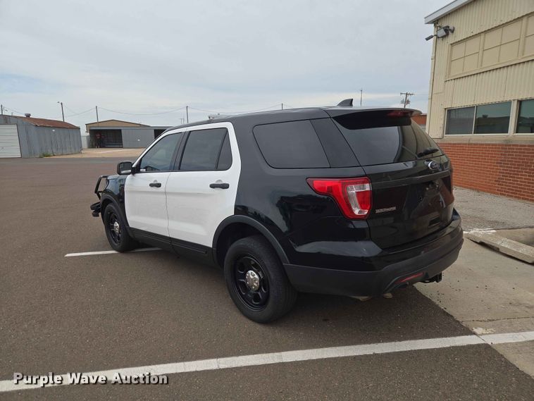 image for item EW0261 2017 Ford Explorer Police Interceptor SUV