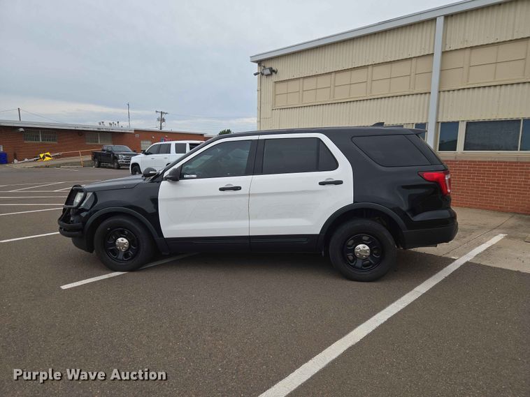 image for item EW0261 2017 Ford Explorer Police Interceptor SUV