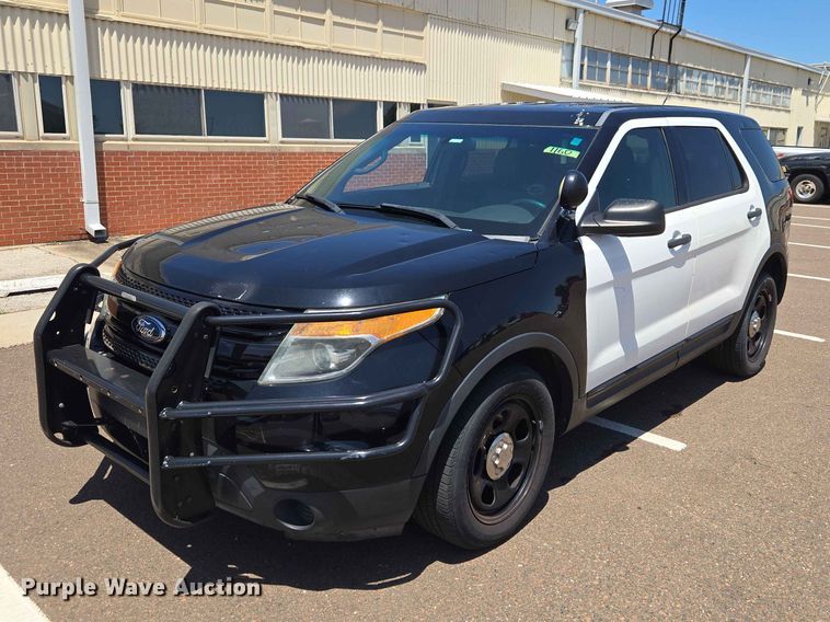image for item EW0262 2013 Ford Explorer Police Interceptor SUV