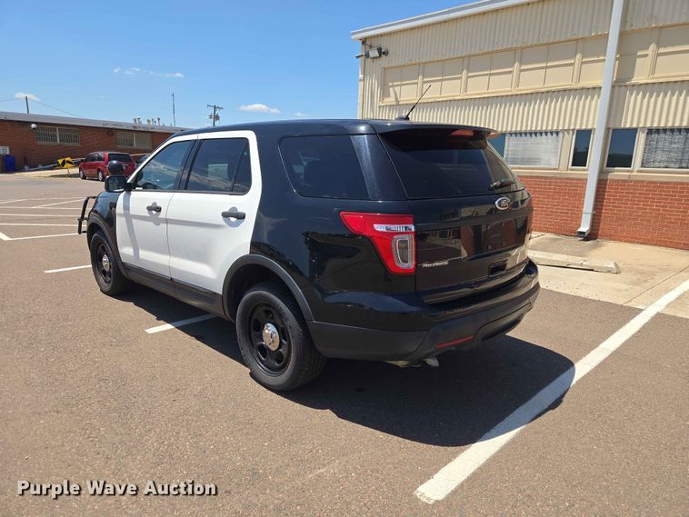 image for item EW0262 2013 Ford Explorer Police Interceptor SUV