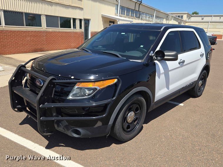 image for item EW0263 2015 Ford Explorer Police Interceptor SUV
