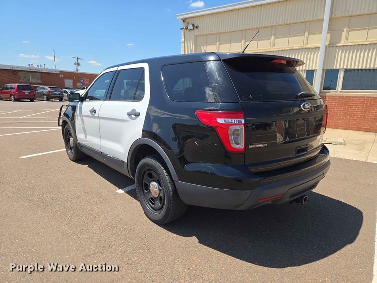 image for item EW0263 2015 Ford Explorer Police Interceptor SUV