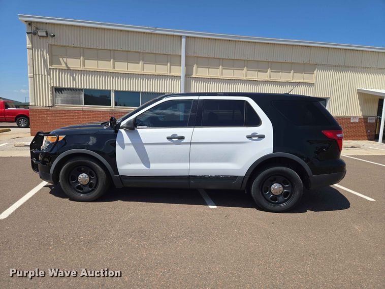 image for item EW0263 2015 Ford Explorer Police Interceptor SUV