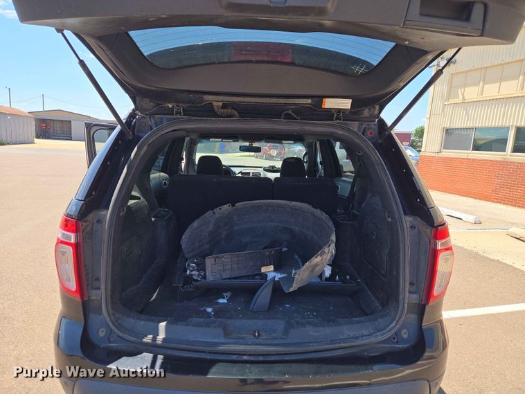image for item EW0263 2015 Ford Explorer Police Interceptor SUV