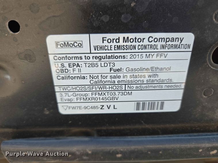 image for item EW0263 2015 Ford Explorer Police Interceptor SUV