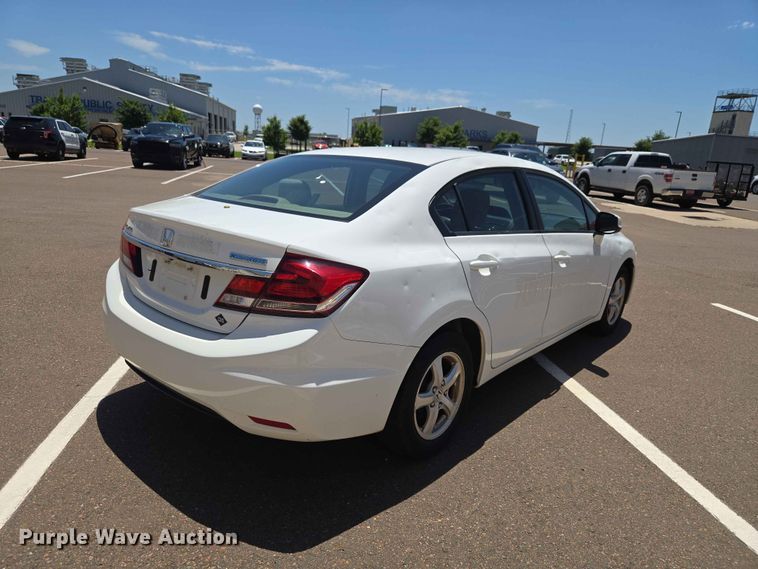 image for item EW0264 2013 Honda Civic 