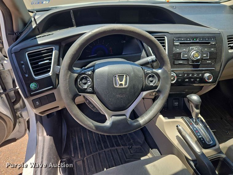 image for item EW0264 2013 Honda Civic 
