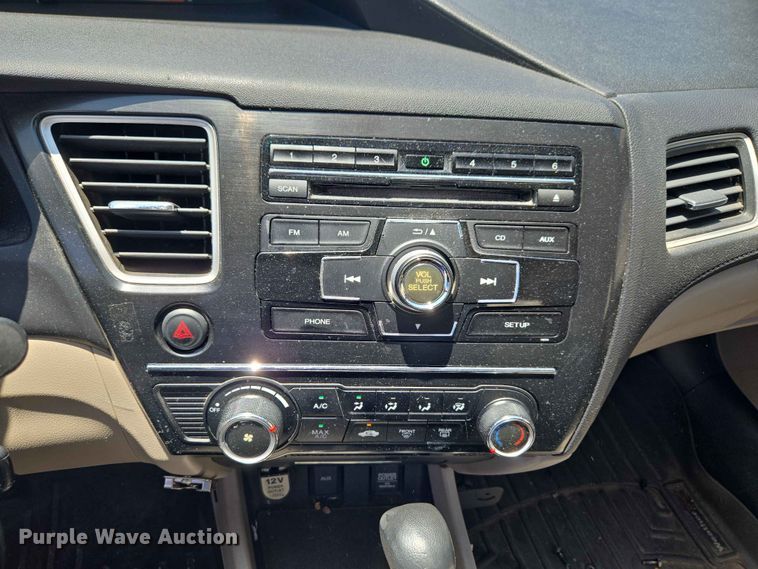 image for item EW0264 2013 Honda Civic 