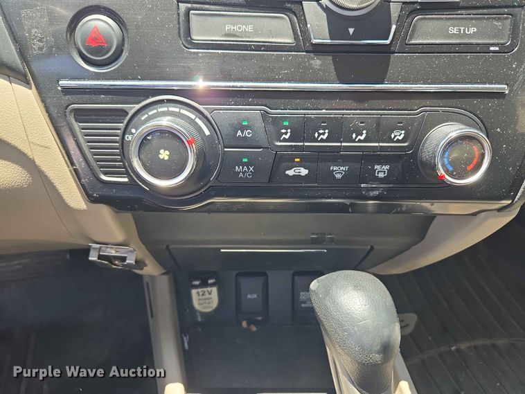 image for item EW0264 2013 Honda Civic 