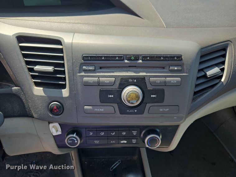 image for item EW0265 2012 Honda Civic 