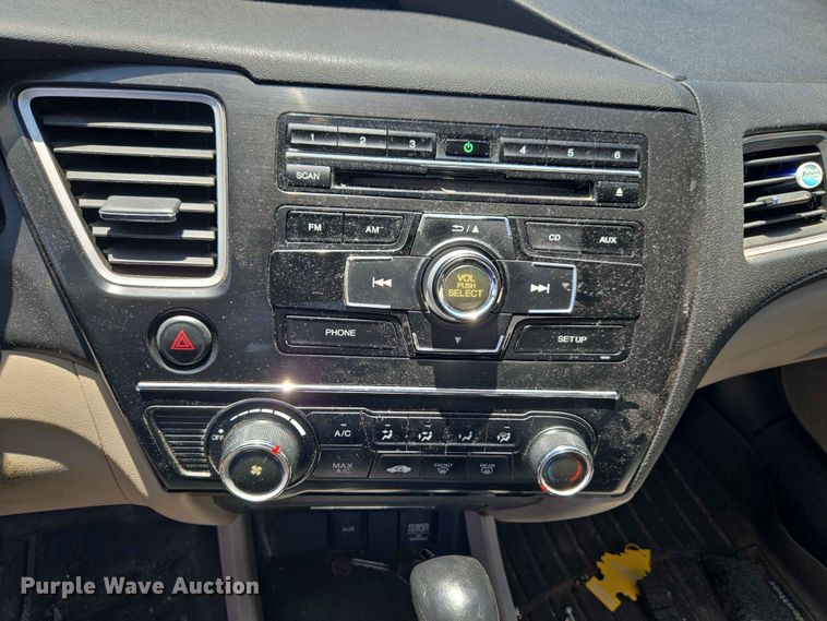 image for item EW0266 2013 Honda Civic 