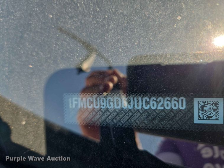image for item EW0268 2018 Ford Escape SUV