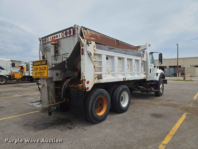 image for item EW0273 2010 International WorkStar 7600 dump truck