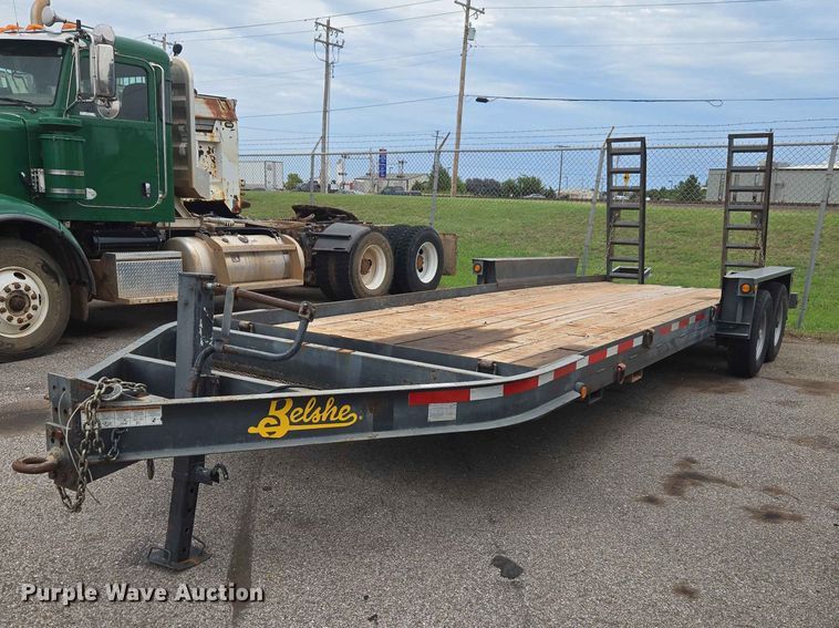 image for item EW0275 2021 Belshe WB12 equipment trailer