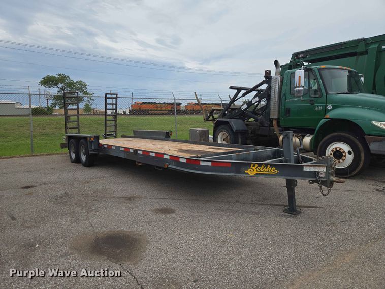 image for item EW0275 2021 Belshe WB12 equipment trailer
