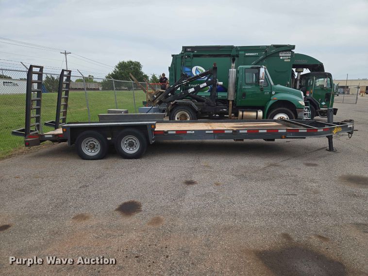 image for item EW0275 2021 Belshe WB12 equipment trailer