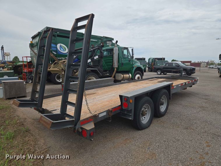 image for item EW0275 2021 Belshe WB12 equipment trailer
